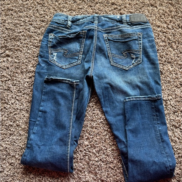 Silver Girlfriend jeans - Picture 1 of 2